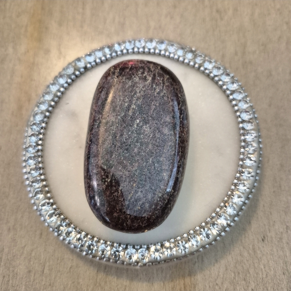 Natural Llanite Jasper Que Serra Palm Stone #12 New - Picture 5 of 6